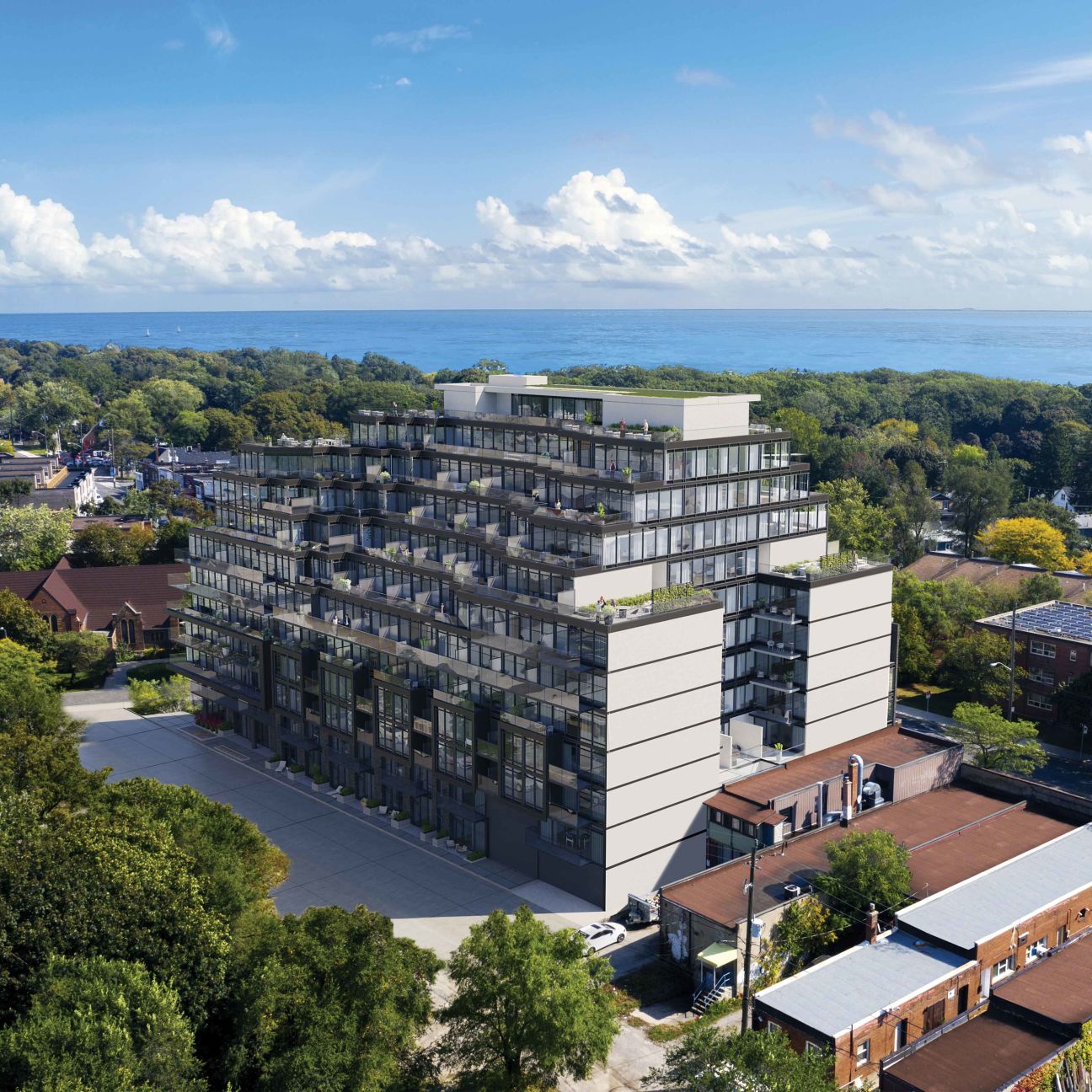 The Manderley - Manderley-aerial-lake