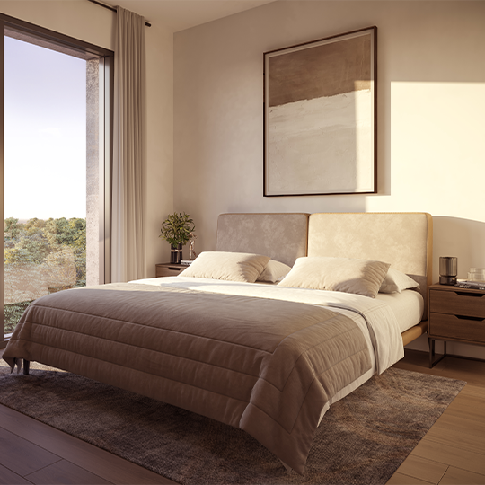 Mile & Creek - mile-creek-bedroom-milton