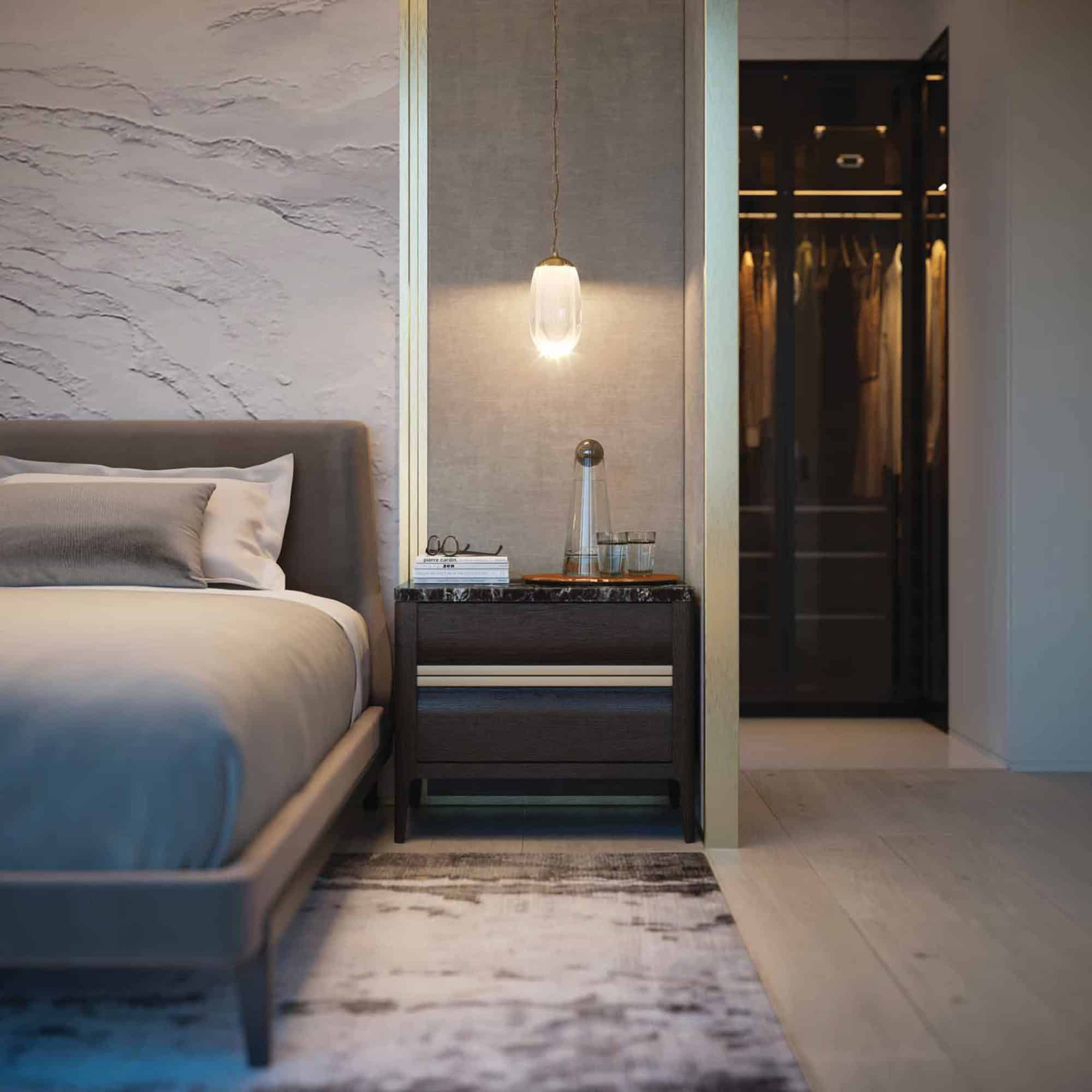 50 scollard suite bedroom