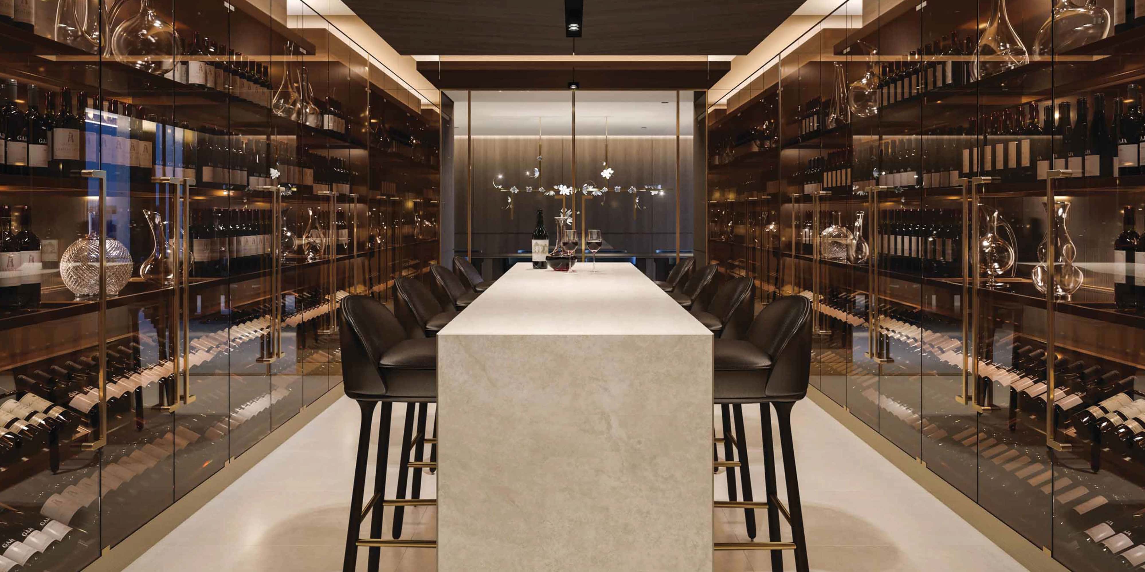 50 scollard suite wine room fancy