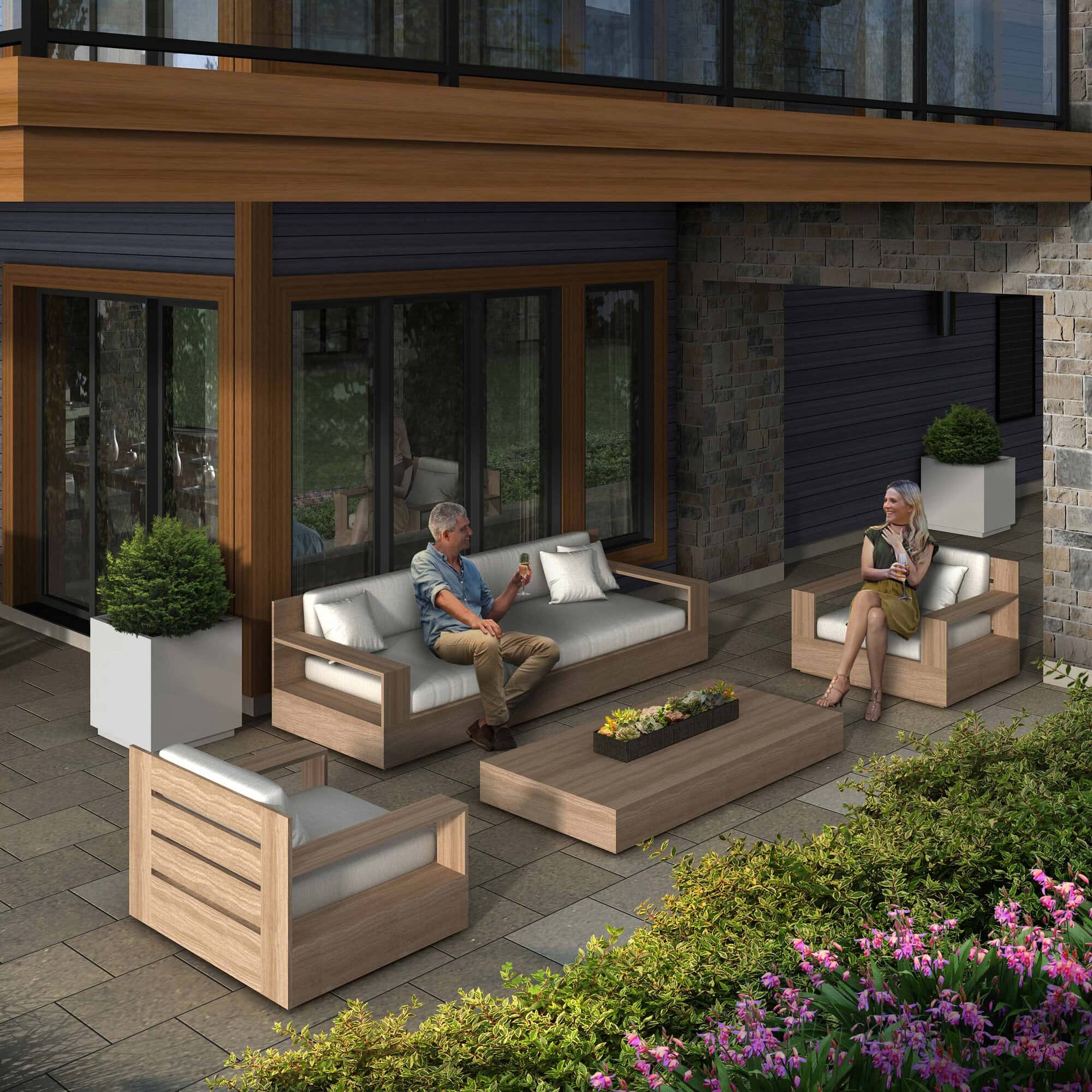 Crescent Bay patio suite floor level