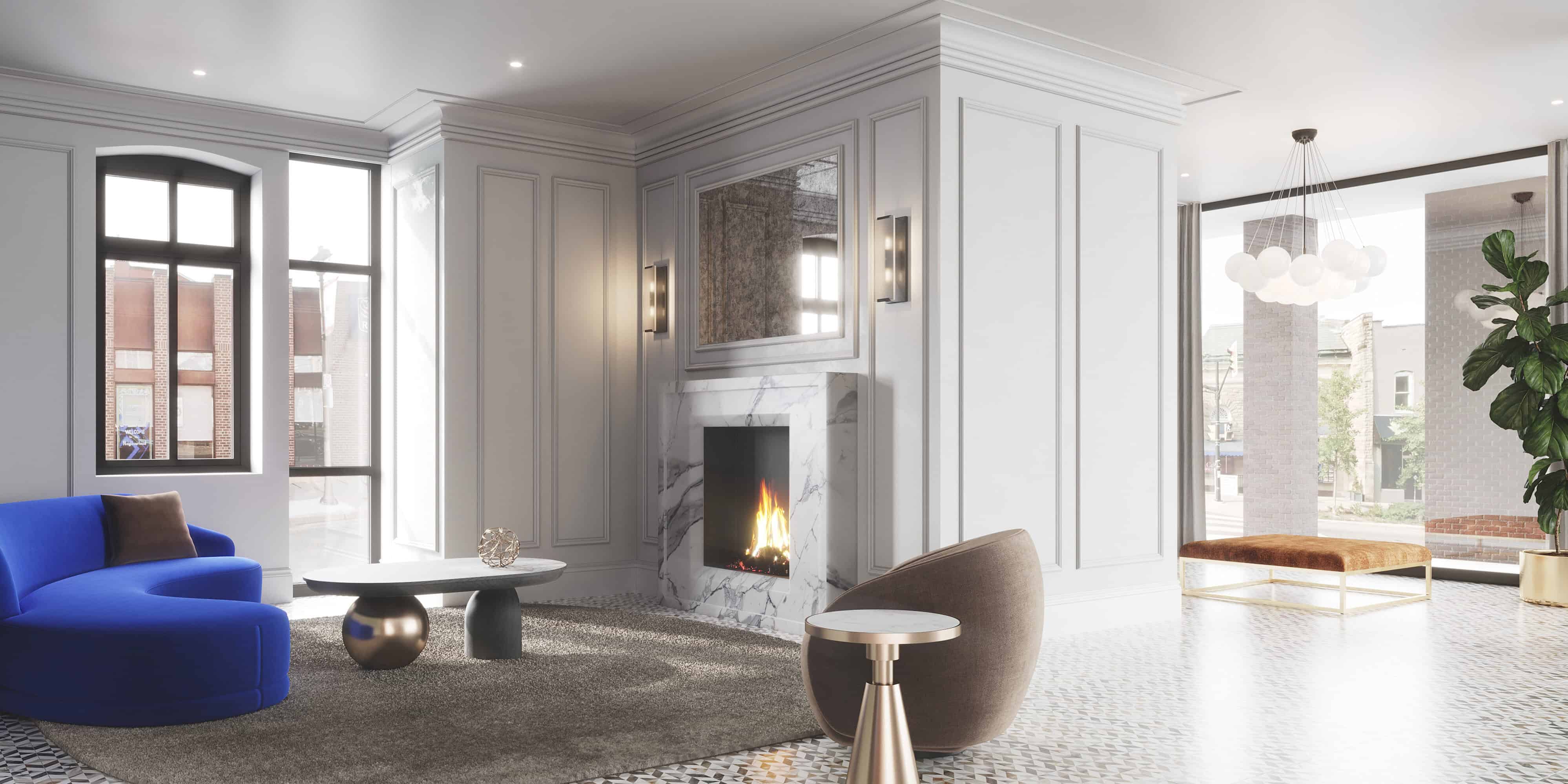 McGibbon condo front lobby