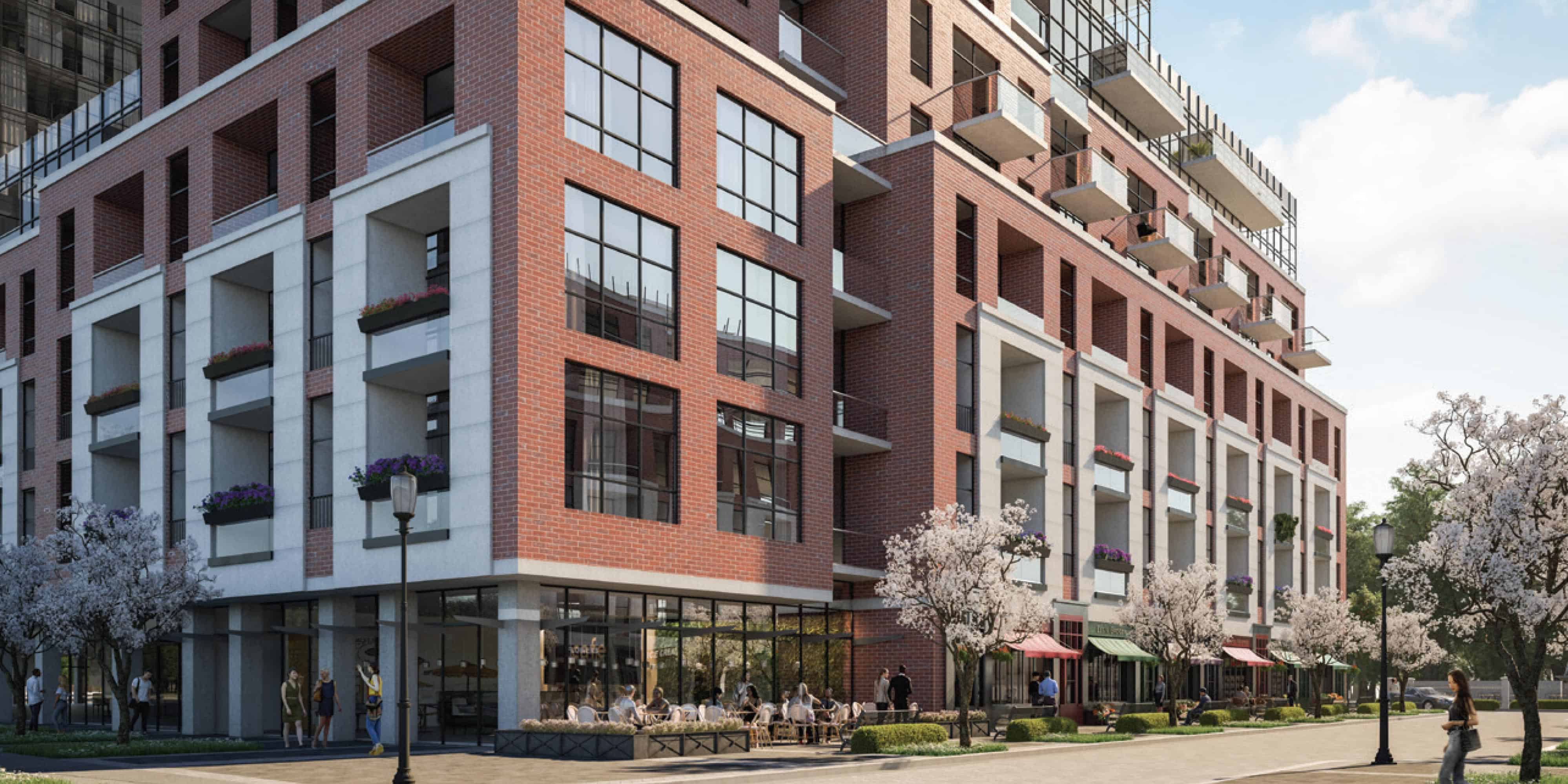 Nottinghill condo phase 1 exterior shops and streetview