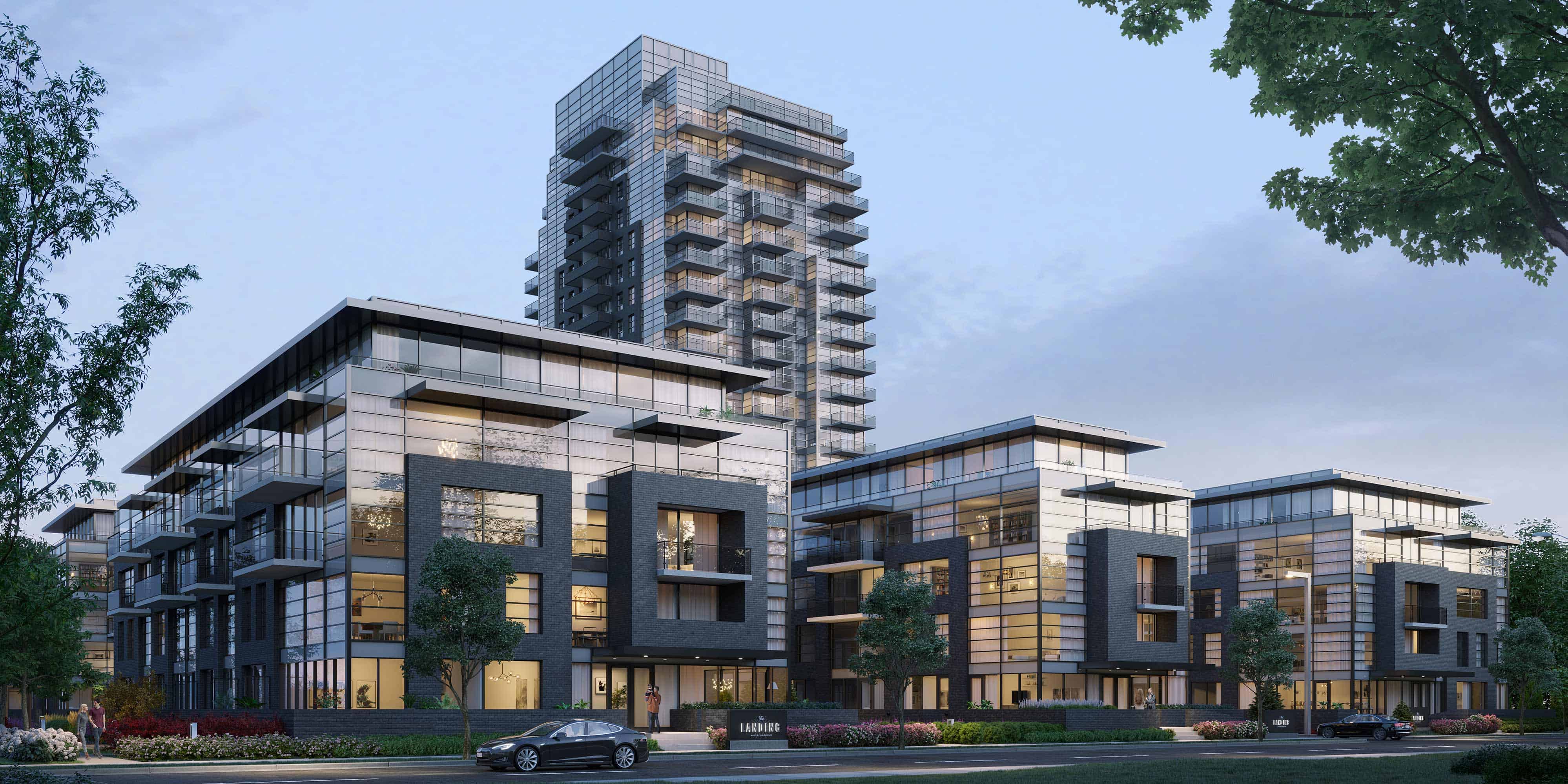 The landing exterior full crop