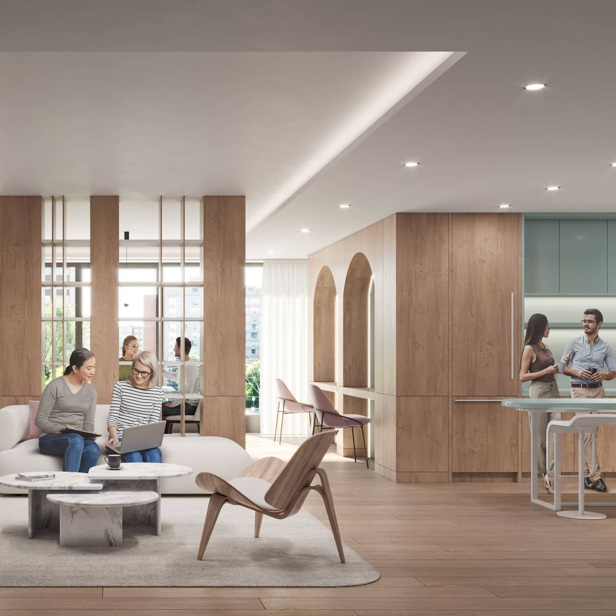 arte coworking lounge