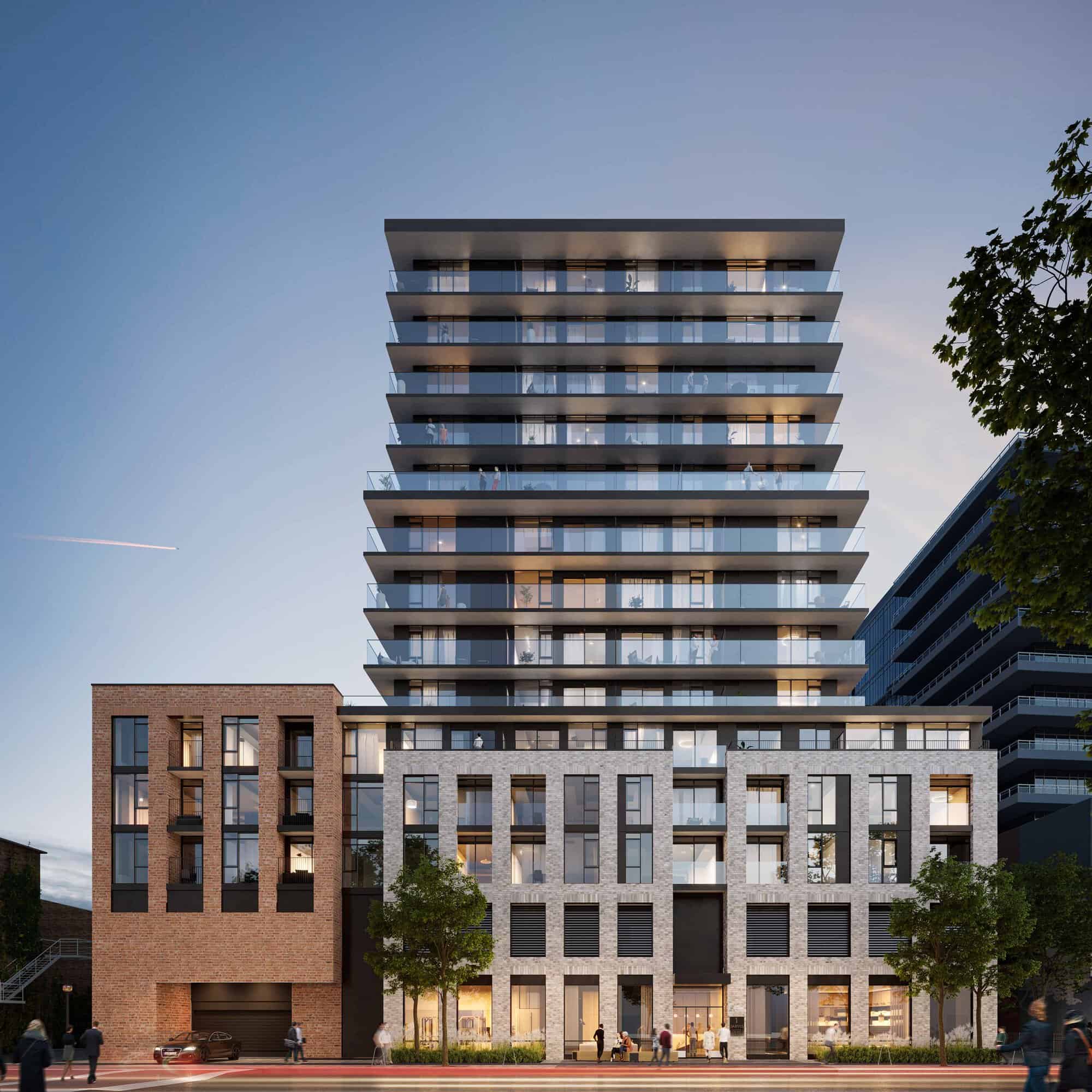 one jarvis Exterior Rendering Front