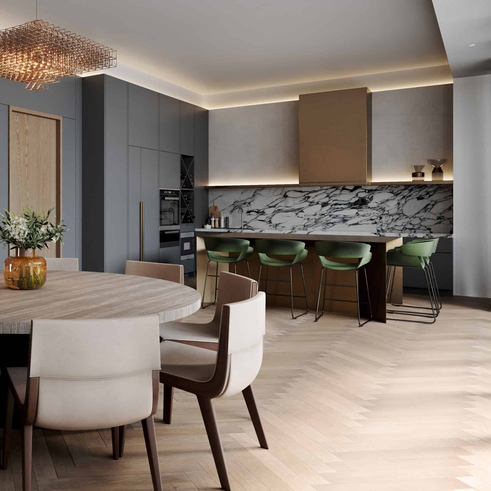 oscar kitchen and dining