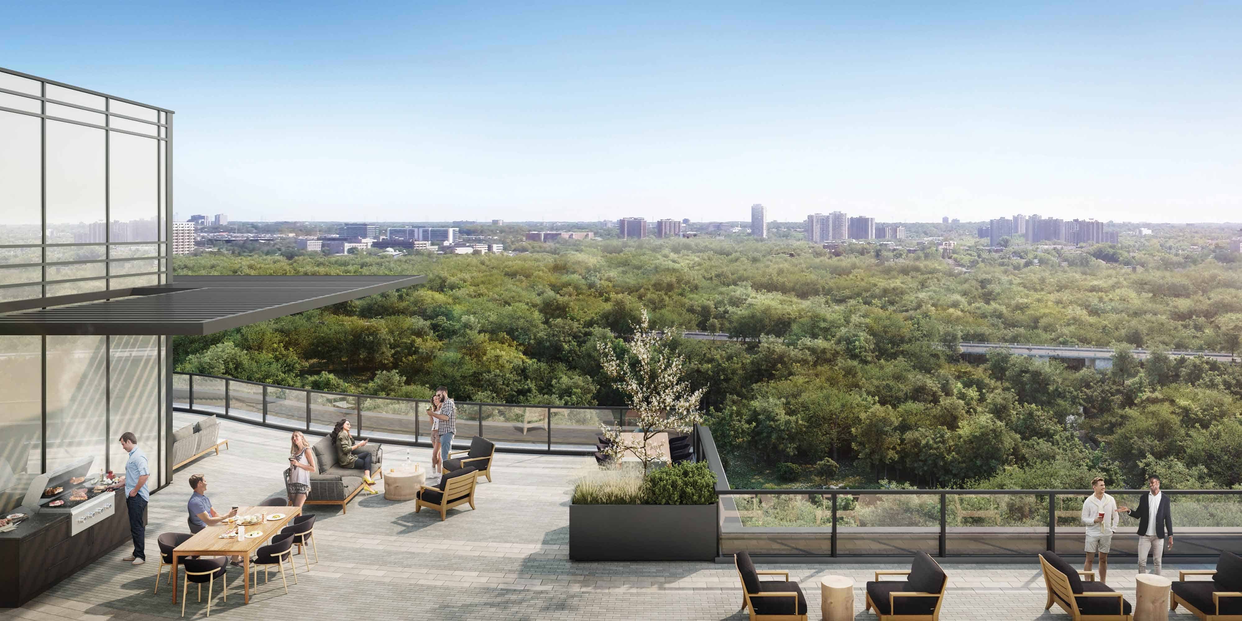 the perch rooftop terrace